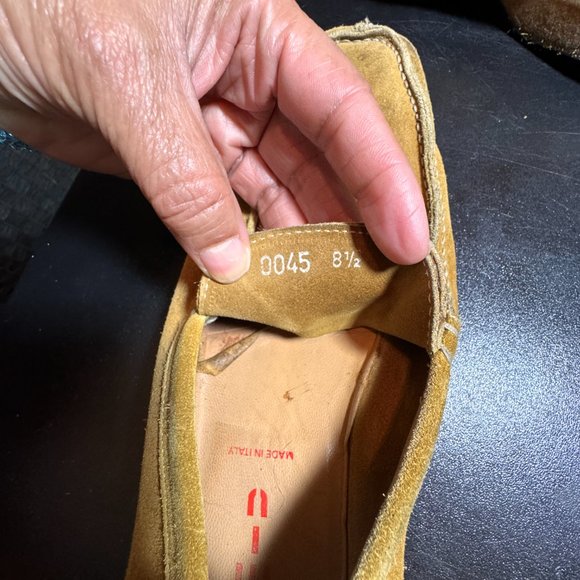 Miu Miu size 8.5 mens loafer slip on made in italy main image 5
